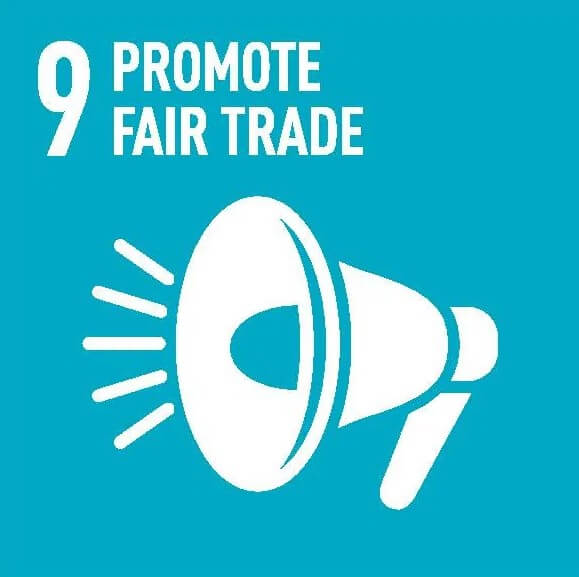 Give me the five - 9 - Promote fair trade
